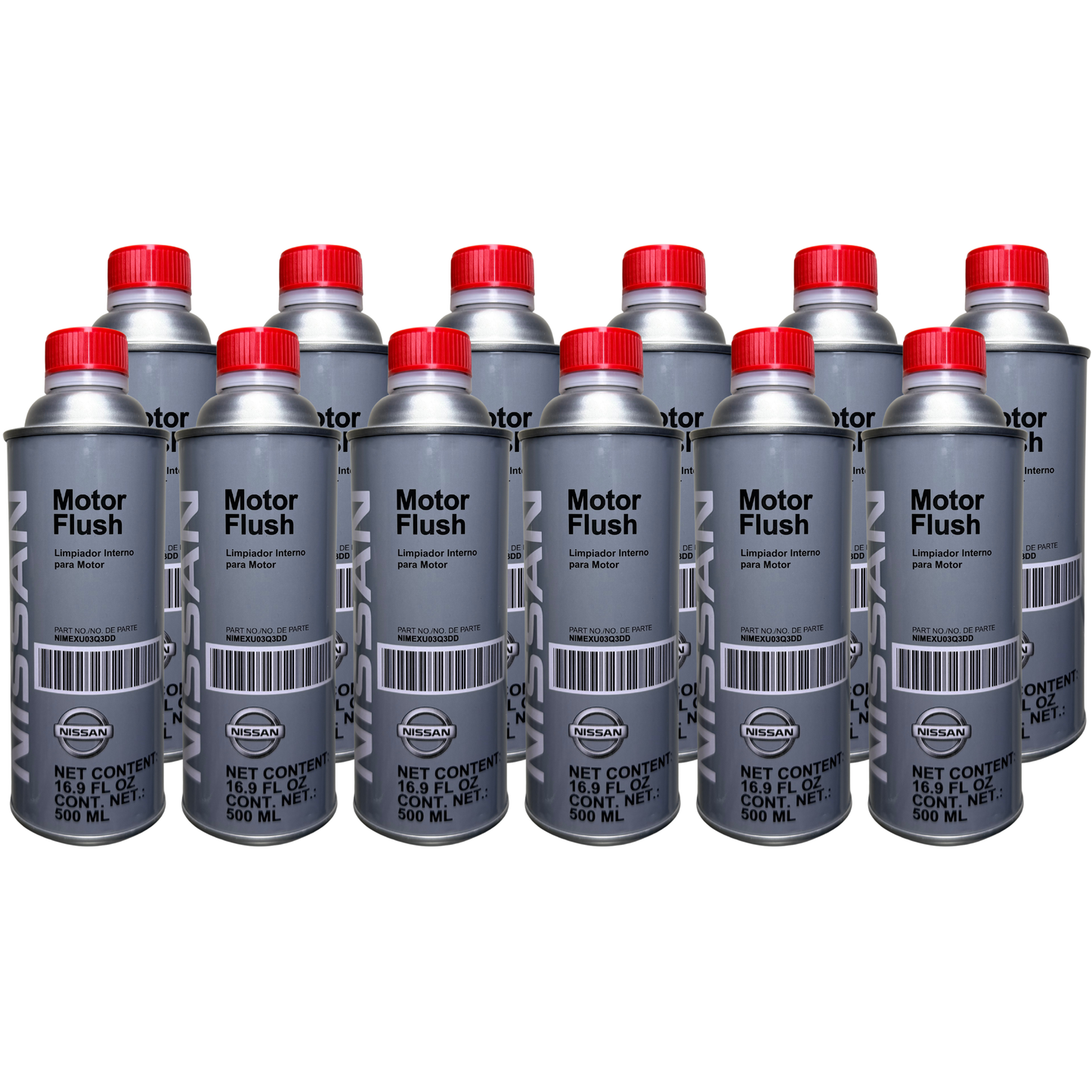 CAJA DE MOTOR FLUSH LIMPIADOR INTERNO DE MOTOR MARCA NISSAN 12 PZAS