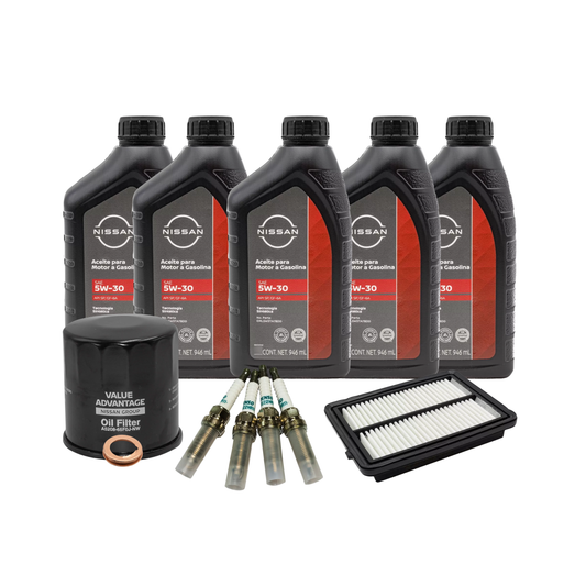 KIT DE AFINACION 5W30 VERSA 1.6L 2020/2025 N18 ORIGINAL