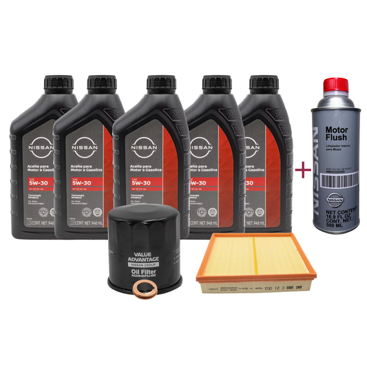KIT DE AFINACION 5W30 NISSAN ORIGINAL NP300 2016-2025