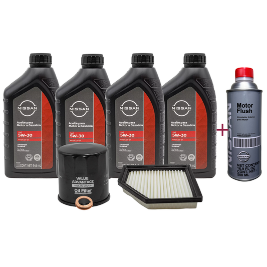 KIT DE AFINACION 5W30 NISSAN ORIGINAL SENTRA B18 2020-2025